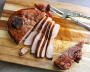 TEC Grills Fresh Ham - Carved Fresh Ham Roast