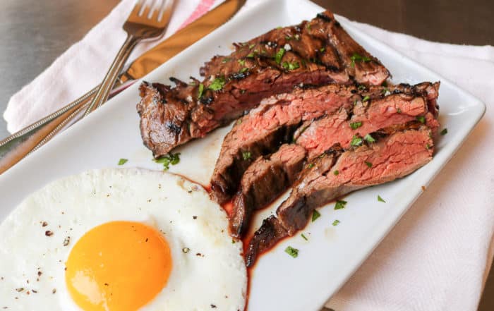 TEC Grills Coffee Marinated Skirt Steak