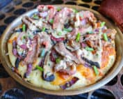 TEC Grills Pizza Recipes - Steak and Mushroom Pizza