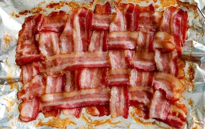 TEC Grills Favorite Bacon Recipes - Bacon Weave