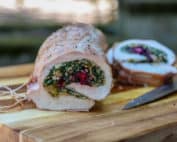 TEC Grills Stuffed Pork Loin - Sliced