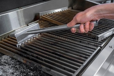 Clean & Season Cast Iron Grill Grates